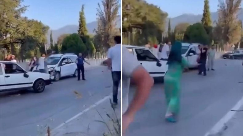 Kazadan Sonra 5 Kişilik Aileye Bıçaklı Saldırı