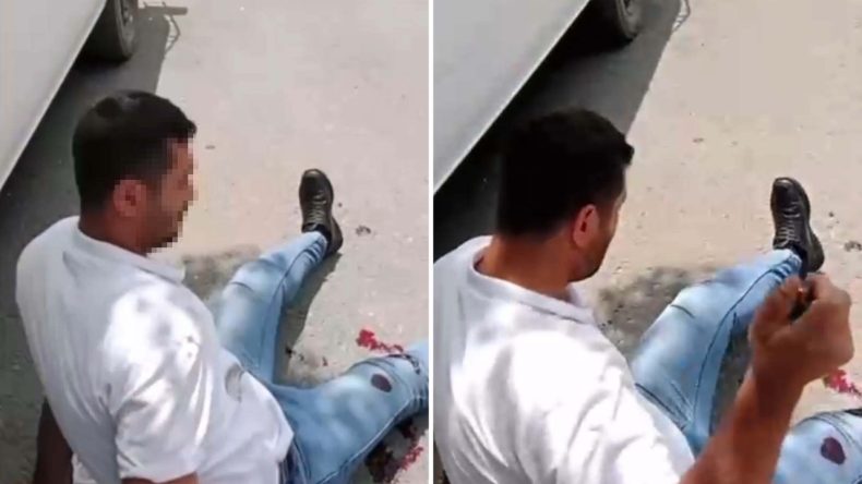 Kendisini Rahatsız Eden Adamı Vurup Video Çekmişti: Tutuklandı