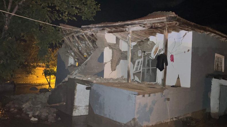 Kırşehir’de Sel: Bir Ev Yıkıldı, Üç Ev Tahliye Edildi