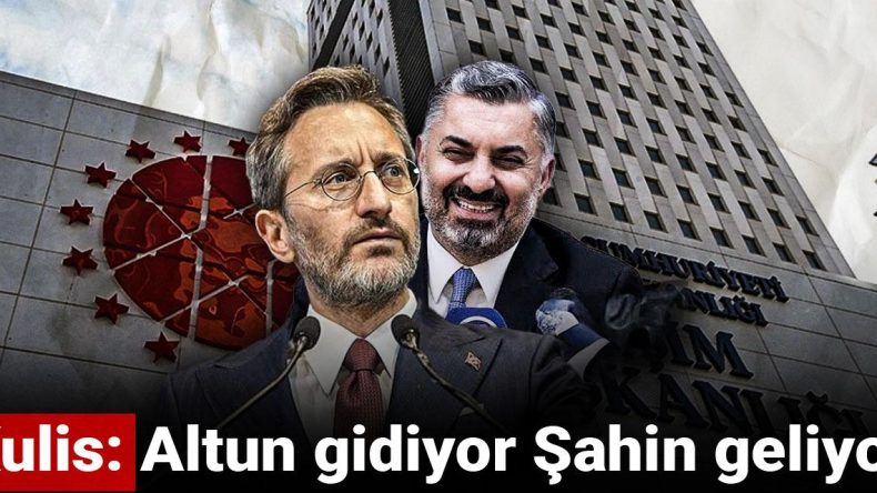 Kulis: Altun Gidiyor, Şahin Geliyor