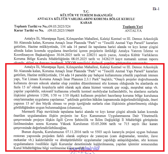 Kurul kararı