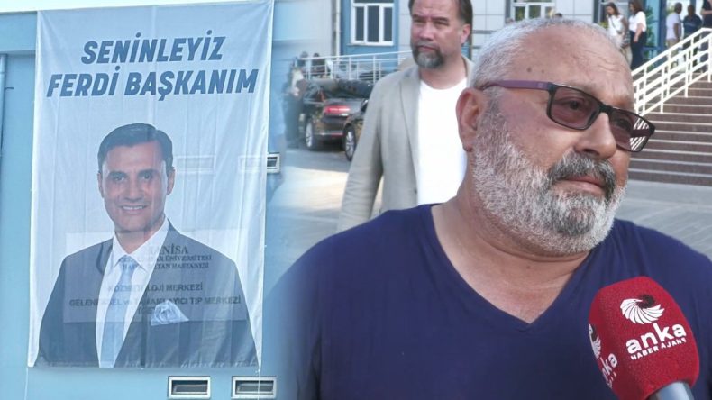 Manisalılar Ferdi Zeyrek için nöbette! Onu gözyaşlarıyla anlattılar