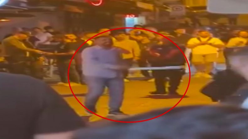 ‘Mekanda eşime baktılar’ diyen adam Beşiktaş’ta döner bıçağıyla etrafa saldırdı