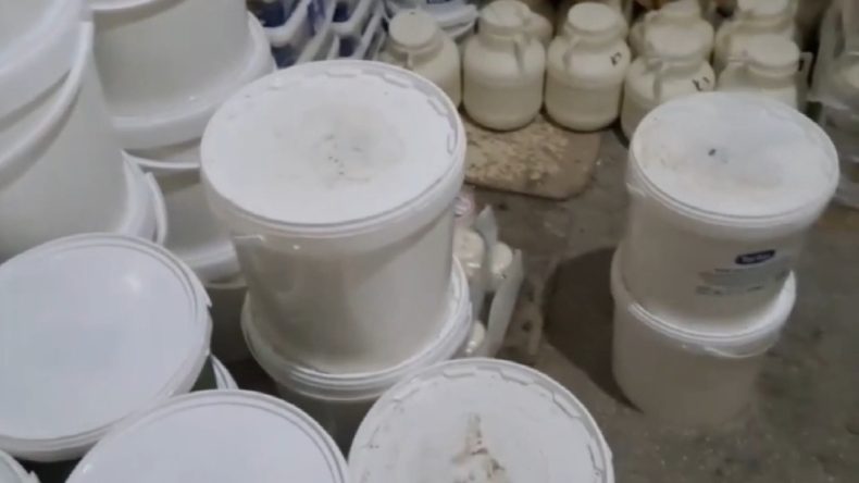 Merdiven Altı ‘Köy Yoğurdu’: Yüzlerce Kilo Ürün Ele Geçirildi