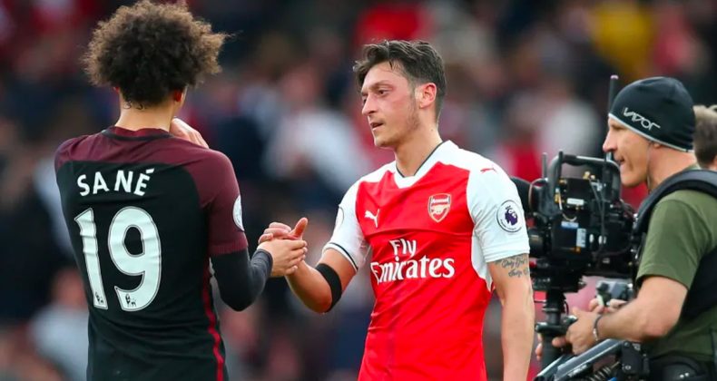 Mesut Özil’den Leroy Sane Yalanlaması
