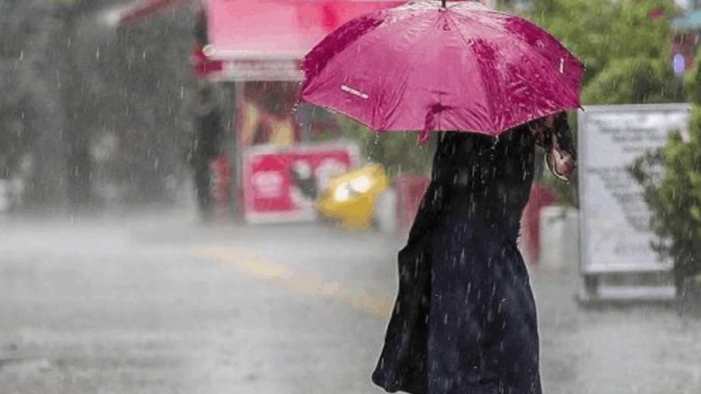 Meteoroloji Şiddetli Yağış İçin 8 İli Uyardı