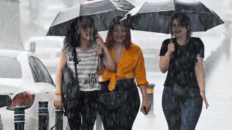 Meteorolojiden Kuvvetli Sağanak Uyarısı: Hat Boyunca Devam Edecek