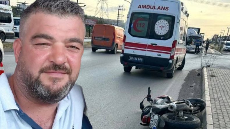 Motosiklet Sürücüsü Feci Bir Kaza Sonucu Hayatını Kaybetti