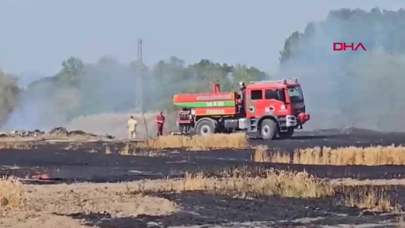 Nehir Kıyısındaki Atıklar, Çiftçiyi 10 Dönümlük Buğdaydan Mahrum Bıraktı
