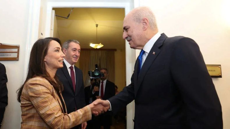 Numan Kurtulmuş, DEM Parti’yi Ziyaret Etti