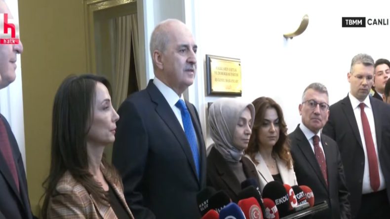 Numan Kurtulmuş’tan DEM’e Ziyaret