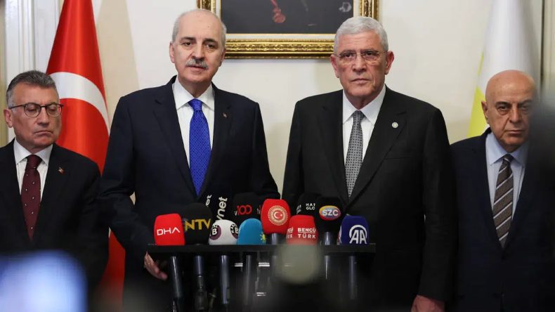 Numan Kurtulmuş’tan İYİ Parti’ye Ziyaret: Terörsüz Türkiye Vurgusu