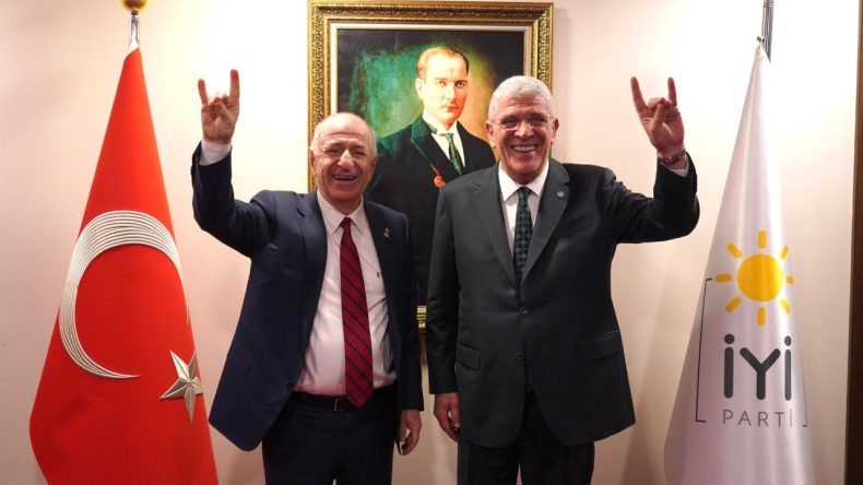 Özdağ ve Dervişoğlu’ndan Bozkurt Selamı