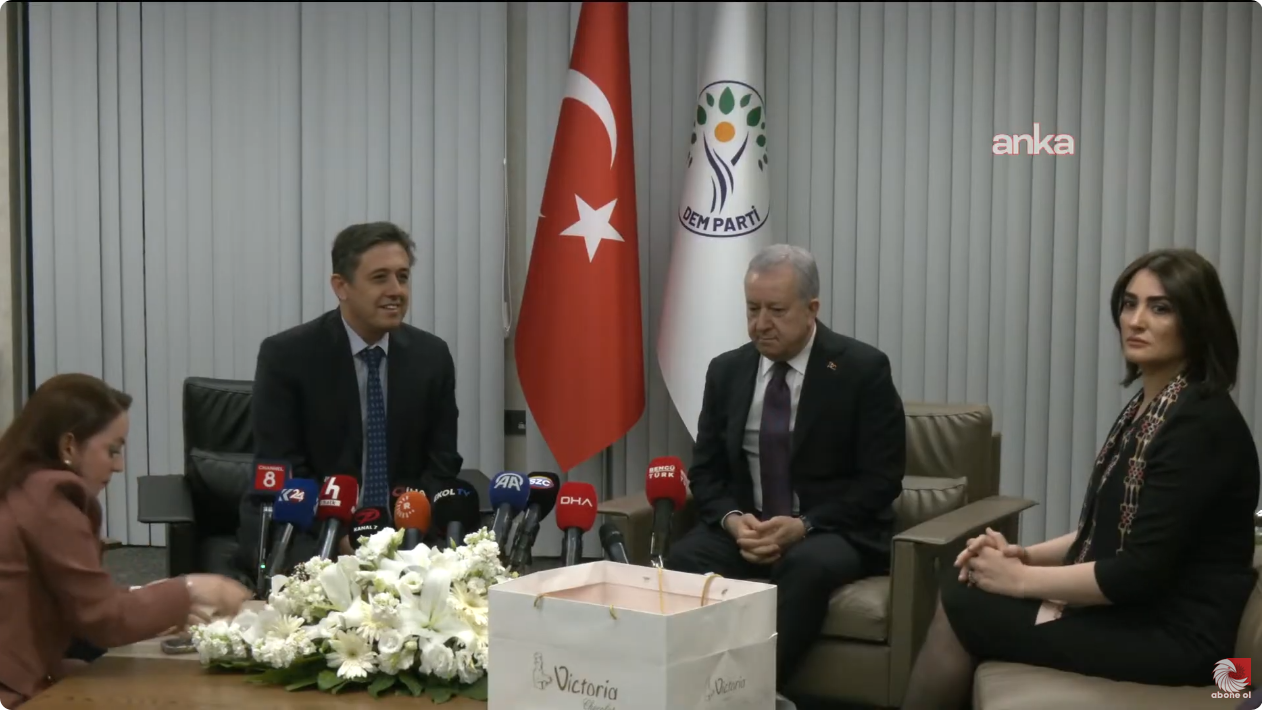 MHP dem partiyi ziyaret etti
