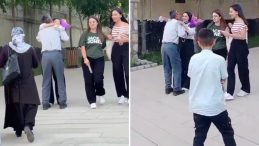 Sınavdan Çıkan Kızına Çiçeklerle Sürpriz: 'Dünyalar Benim Oldu'