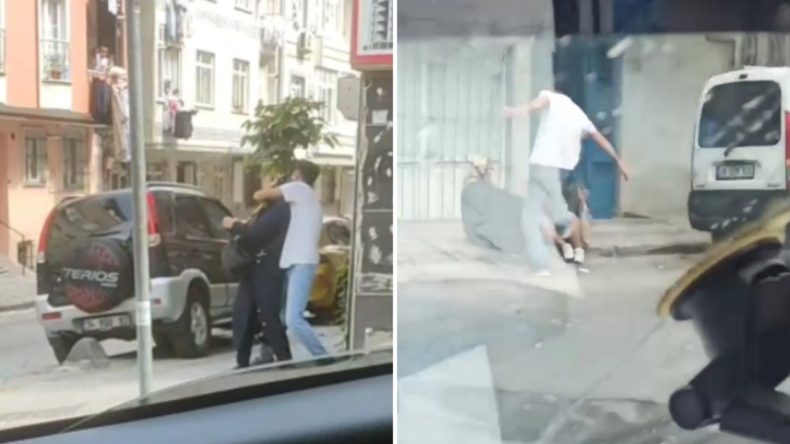 Sokak Ortasında Annemizi Dövdi, Herkes İzledi