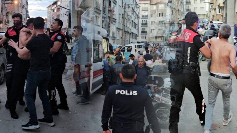 Sopa ve Bıçaklı Kavgada Ortalık Savaş Alanına Döndü! 5 Yaralı, 10 Gözaltı