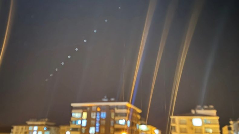 Starlink Besni Semalarında Görüntülendi