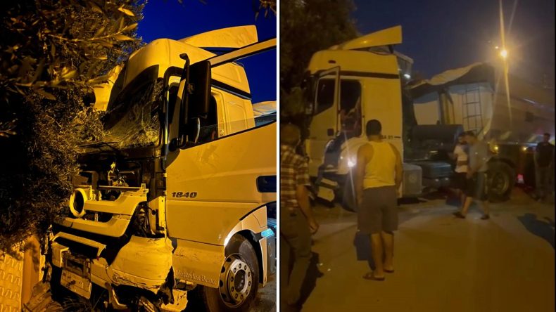 Sürücüsü Uyuyakalan TIR, Sokakları Savaş Alanına Dönüştürdü