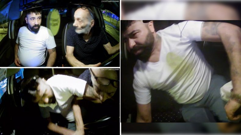 Taksiciye Saldırdı, Aracı Gasp Etti: 9 Kilometre Kaçabildi