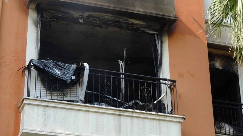 Tatile geldikleri gün evleri yandı