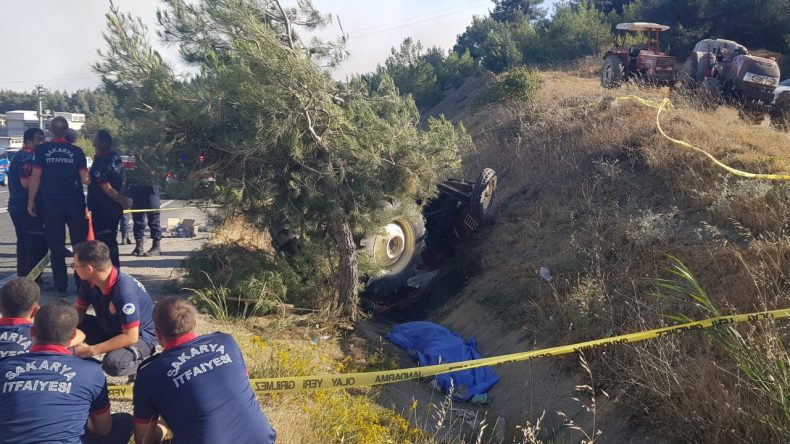 Trajik Kaza! Traktörü Kızı Kullanıyordu