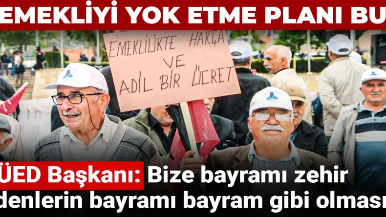 TÜED Başkanı: Bize bayramı zehir edenlerin bayramı bayram gibi olmasın