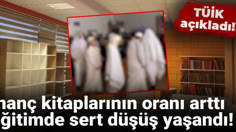 TÜİK’in Yeni Raporu: İnanç Kitaplarının Oranı Artarken Eğitimde Düşüş Yaşanıyor!