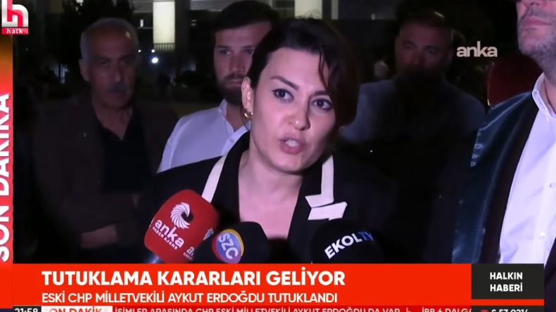Tutuklanan Erdoğdu’nun Eşi: Bu Bir Kurtuluş Savaşıdır