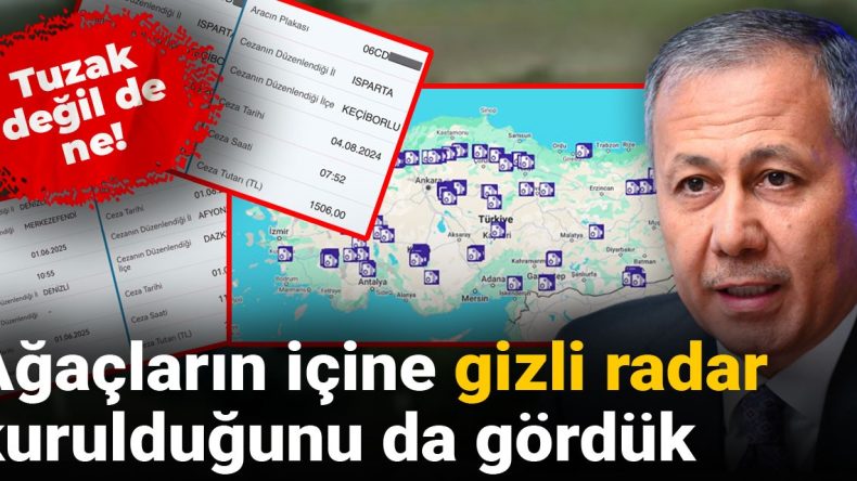 Tuzak Değil, Ama Ne? Ağaçların Arasında Gizli Radarlar Kuruldu!