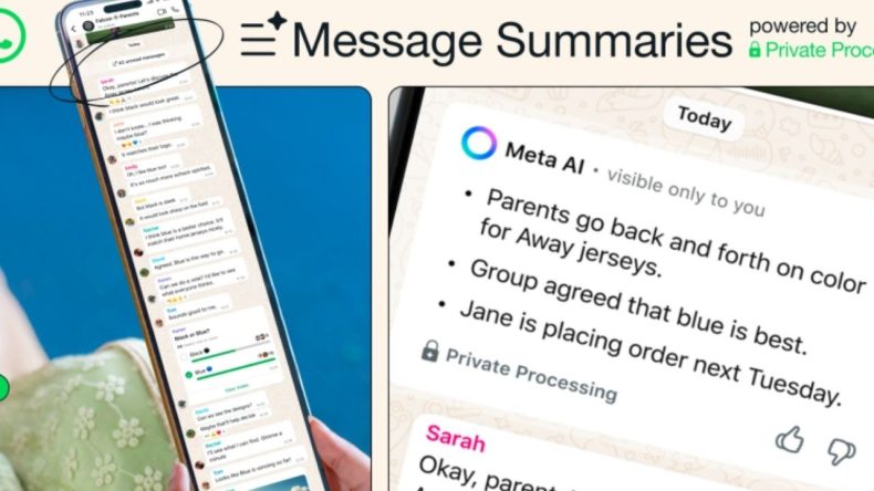 WhatsApp'tan Yeni Özellik: Yapay Zeka Özeti Hızlandırıyor