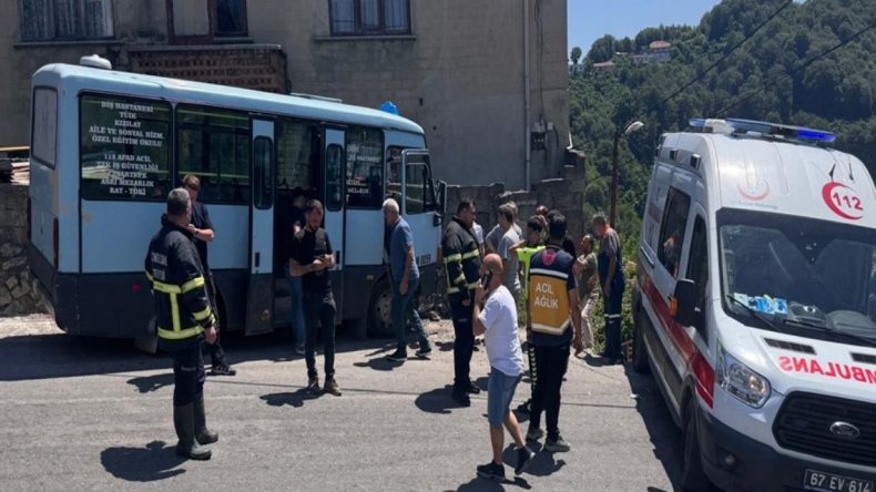 Yolcu Minibüsü Ev Duvarına Çarptı: 14 Kişi Yaralandı