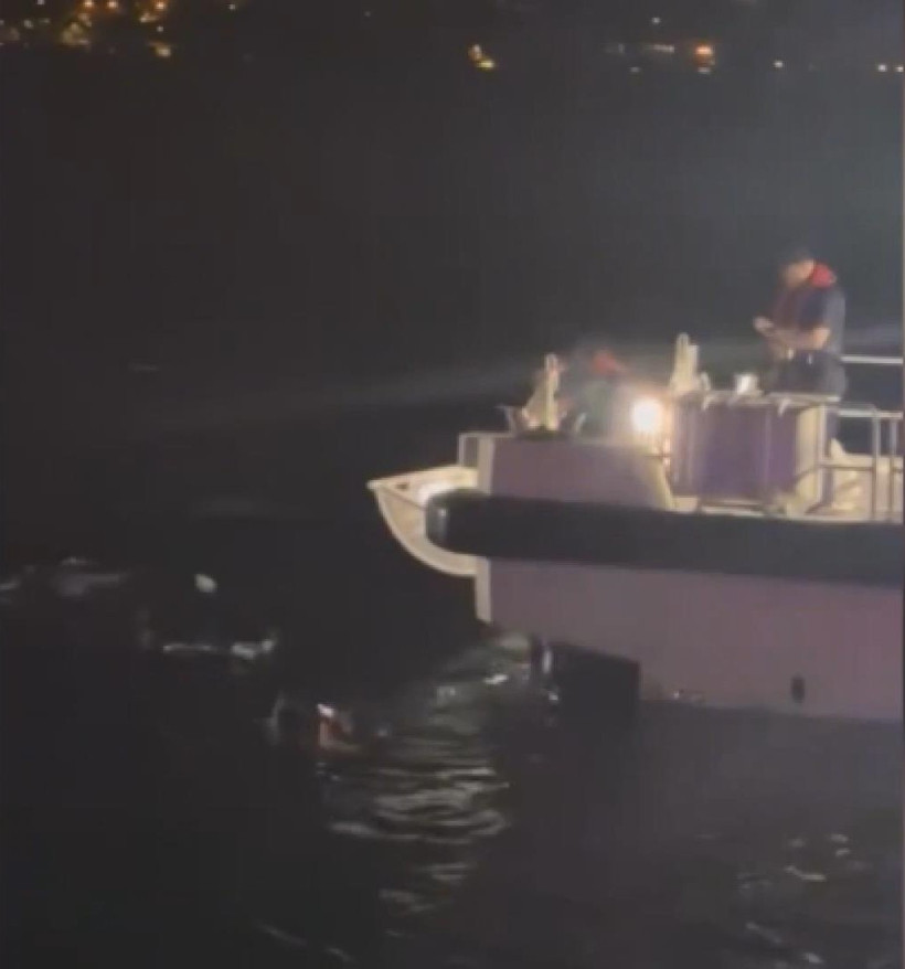 Sarıyer Aşiyan Sahili'nde deniz kazası