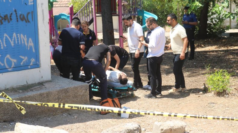 Çocuk Parkında Silahlı Korku Dolu Anlar