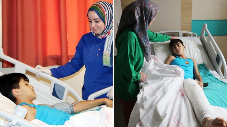 Çocukların Şakası Hastanede Son Buldu: Arkadaşını Kolonya ile Yaktı
