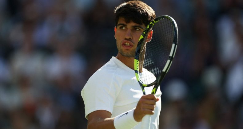 Dünya İkincisi Alcaraz, Wimbledon'da Üçüncü Tura Yükseldi