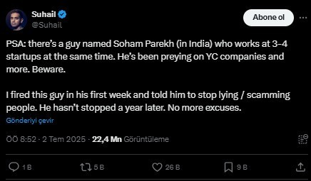 Soham Parekh