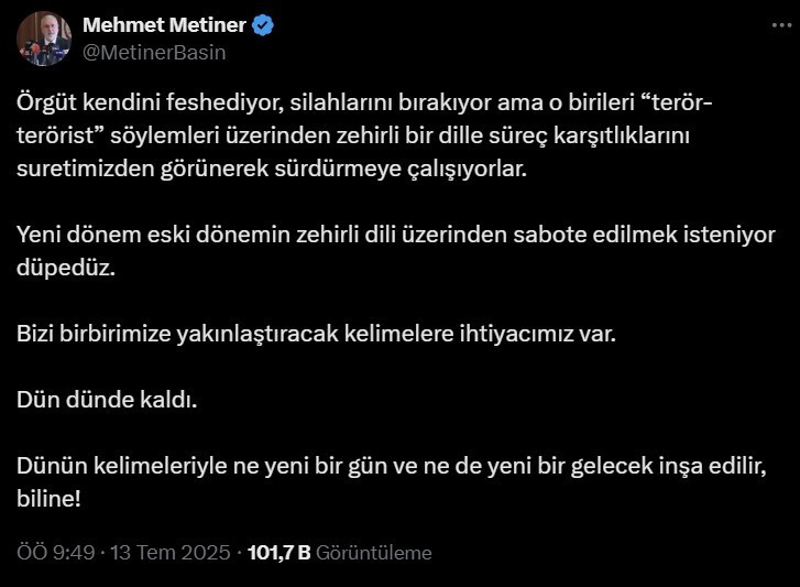 Metiner Açıklama