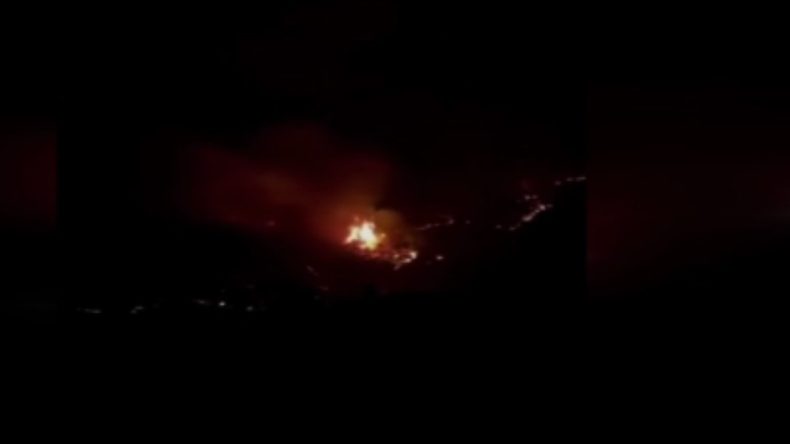 Hatay'da Korkutan Yangın: Bomba Gibi Patladı