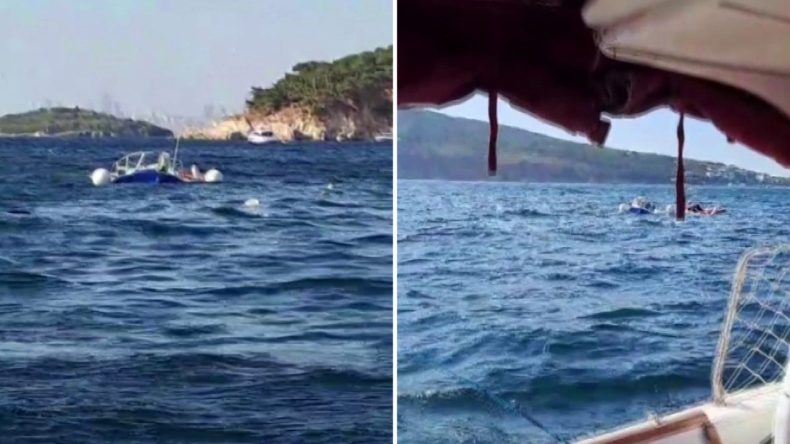 İstanbul'da Tekne Kazası: Denize Düşen 7 Kişi Kurtarıldı