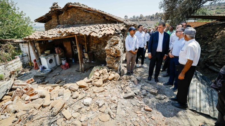 İzmir'de Yanan Köylerden Su Faturası Alınmayacak