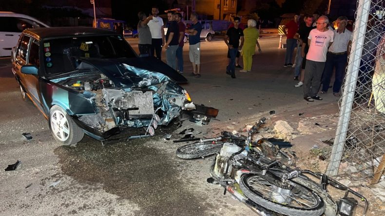 Kavşakta Motosiklet Kazası: Genç Sürücü Hayatını Kaybetti