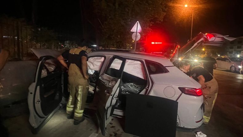 Kırmızı Işık İhlali Kaza Getirdi