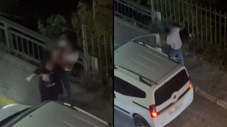 Kız Arkadaşını Kaçıran Şüpheli, Önce Kameraya Sonra Polise Yakalandı