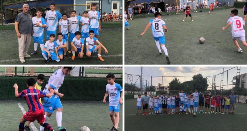 Kur'an Kursu Öğrencileri Halı Saha Maçı Düzenledi