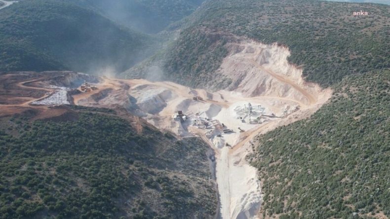 Mahkeme Durdursa da Taş Ocağı Çalıştı: Mahalleli Gözaltında