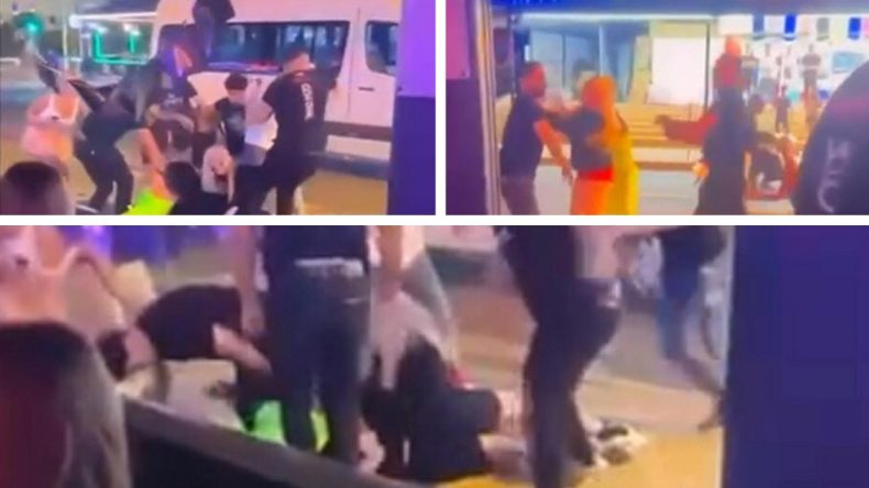Marmaris'te Hesap Kavgası: Tekmeli ve Yumruklu Savaş!