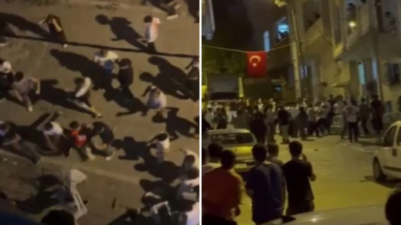 Mendili Vermeyen Gençler Mahalleyi Karıştırdı