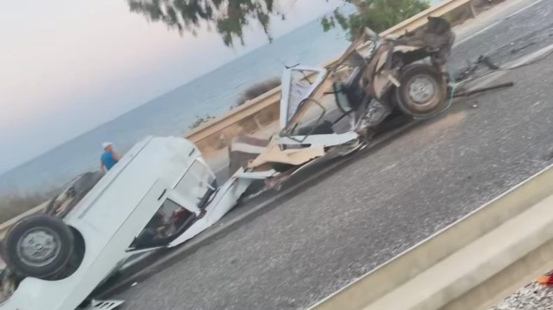 Otomobil İkiye Bölündü: 1 Kişi Hayatını Kaybetti, 1 Kişi Yaralı