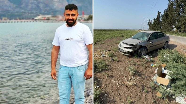 Otomobille Çarpışan Motosikletli Hayatını Kaybetti